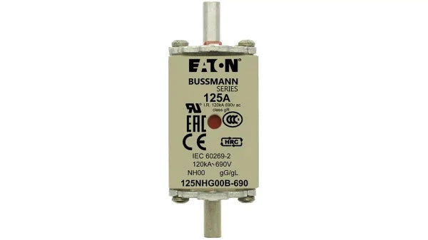 Bussmann/Eaton NH00 Sekering (Grootte 00, 690V AC)