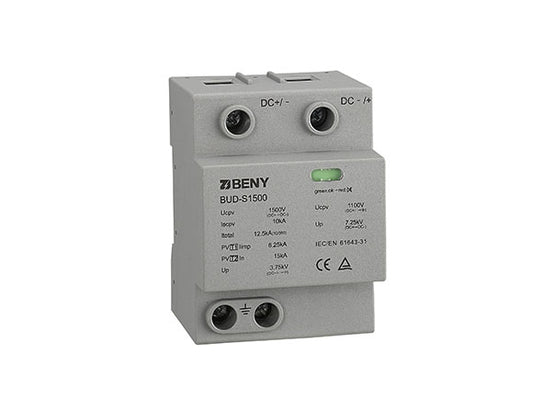 3P TI+II Surge Protection Device (BUD-S1500, 1500V DC)