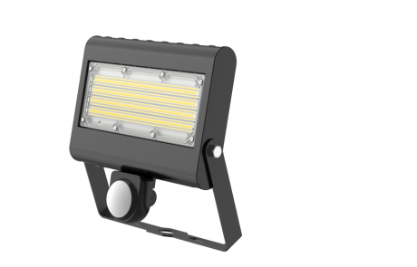 Jonsson Heavy Duty Floodlight With PIR Sensor (135LM/W)